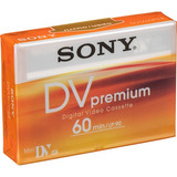 Fita De Vídeo Cassete Mini Dv Premium Dvm60pr4