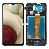 Modulo Pantalla Para Samsung A12 A127f C/marco Actualizable