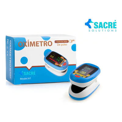 Oxímetro Pediátrico De Pulso Recargable Azul | MercadoLibre