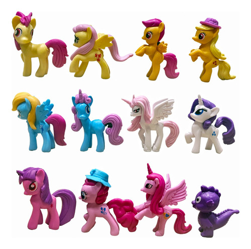 My Little Pony Set De Para Niños Mini Juguete 12 Piezas