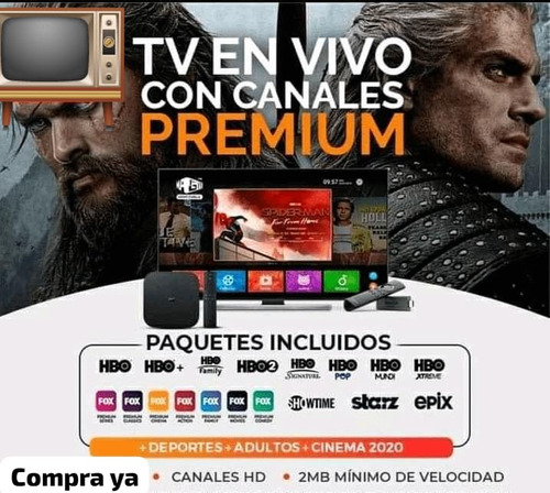 Tv Box Liberado Con Iptv 2100 Canales Libres Sinpago Mensual