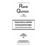 Libro : Rene Quinton, Segun Charles-louis Julliot Traduccio