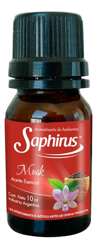 Aromatizante Ambientes Aceite Esencial Saphirus 10ml