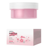 Mascarilla De Barro Con Inflorescencia De Cerezas Japonesas,