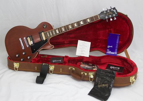 Gibson Les Paul Traditional Pro V Satin Mahogany Wine Red