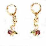 Aretes Pendientes Flor Mujer Joyas