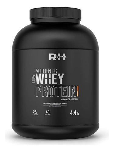 Proteina Authentic 100% Whey Protein 4,4lb Ch.almendra- Rh45