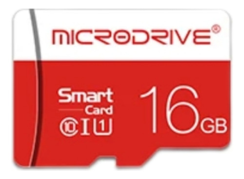 Memoria Micro Sd Marca Microdrive De 16gb Clase 10 