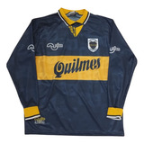 Camiseta Boca Juniors Retro Olan 1995 Manga Larga.