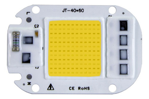 5 Chip Led 50w 6000k Inteligente Funciona Sem Reator 127v 