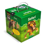 Rompecabezas 3 En 1 Safari Selva - Juego Didáctico Infantil