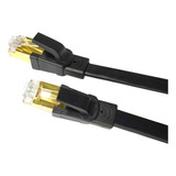 Cable Ethernet Cat 8, Cable Plano De Red De Internet, 28 Awg