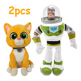 Juego De 2 Muñecos De Peluche De Gato Pixar Buzz Lightyear S