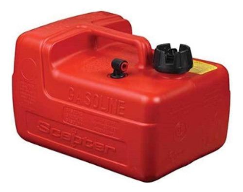 Tanque Para Combustible Rojo 3.2 Galones Scepter