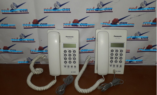 2 Teléfonos Panasonic Kx-t7703 Con Identificador D Llamada