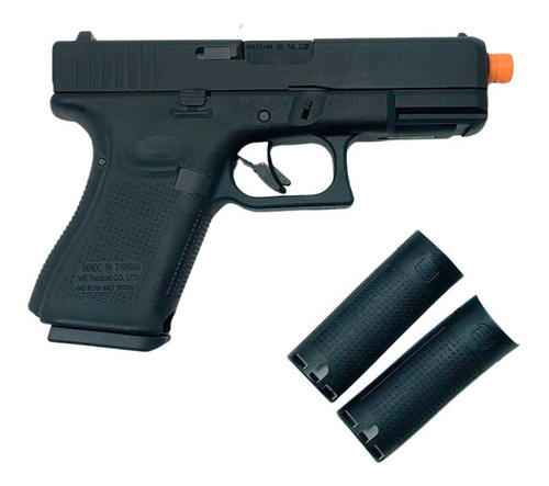 Pistola Airsoft We Glock G19 G5 Metal Polimero Preta - 6mm