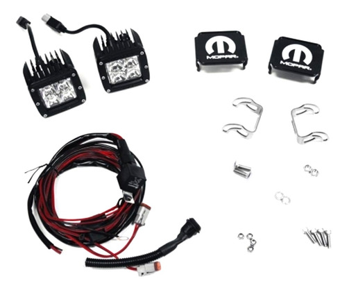 Focos Off-road 4 Leds Mopar Jeep Gladiator 2018 - 2024