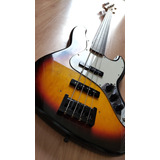 Baixo Fender Jazz Bass Fretless 4c Mx 60st Anniversary 