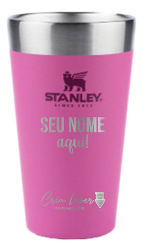 Copo Stanley Sem Tampa Original Personalizado 