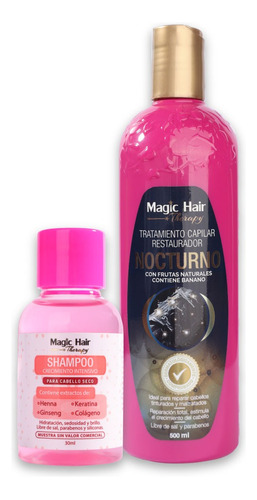 Tratamiento Nocturno-magic Hair-cabello - mL a $108