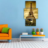 Cuadros Tripticos Modernos Torre Eiffel