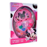 Cosmetiquero 2 Pisos Con Sombras Y Uñas Minnie Mouse