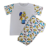 Pijama Para Hombre En Franela  ¡ Simpson !