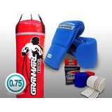 Bolsa Guantes Vendas Granmarc Box Taekwondo Artes Marciales