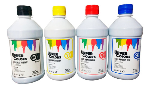 Tinta Sublimación 500ml Importada Compatible Impresora Epson