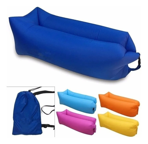  Sofá Banana Inflable, Colchón, Cama