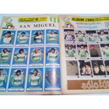 Figuritas Club San Miguel X 27 Unidades 1986/87