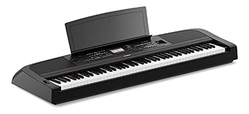 Piano Digital Ponderado Yamaha Dgx670b De 88 Teclas, Negro (