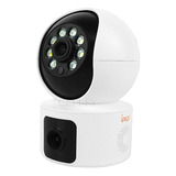 Câmera De Segurança Inteligente Wifi 340° Visão Noturna 3mp