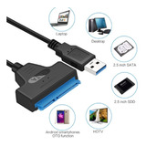 Cable Adaptador Usb 3.0 A Sata 3 Disco Duro 2.5  Hdd - Ssd 