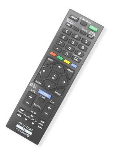 Controle Compatível Tv Led Lcd Sony Bravia Rm-yd104