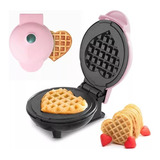 Mini Eléctrica Waflera Maquina En Corazón Burbuja Wafleras