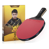 Paleta De Ping Pong Loki 9 Estrellas Negra Cs (chino)