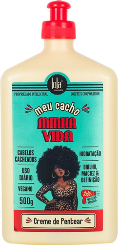 Lola Cosmetics Meu Cacho Minha Vida Creme De Pentear 500g