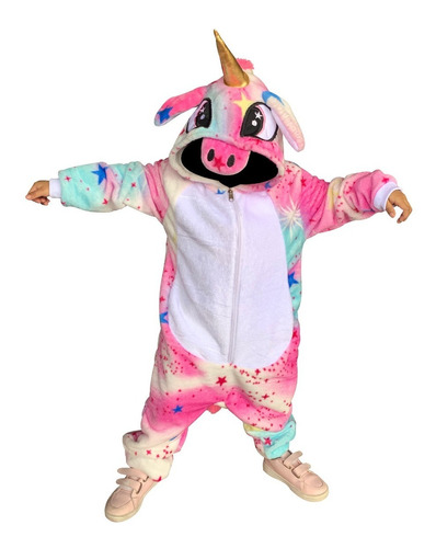 Pijamas Térmicas Unicornios Enterizas Niñas