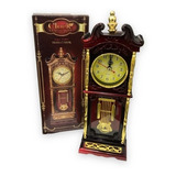 Reloj Pendulo Antiguo Mediano 25 Cm 