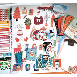 Combo Navidad Bullet Journal Bujo Scrapbooking 90 Stickers