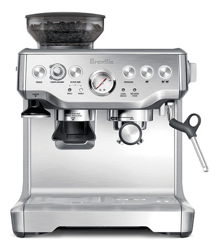 Cafetera Espresso Breville Barista Express, Acero Inoxidable