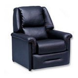 Sillon Reclinable Poltrona Papay Con Vellon Eco Cuero