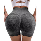Pantalones Cortos Short De Licra Para Mujer Fitness Sports S