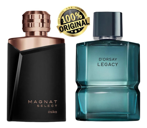 Perfume Magnat Select + Dorsay Legacy + Envio Gratis Ésika