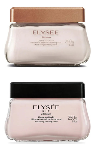 Boticario Elysee Creme 250g+ Elysee Nuit Creme 250g