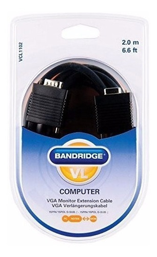 Bandridge Vga / Vga, 0,2 M 0,2 M Vga (d-sub) Vga (d-sub) Cab