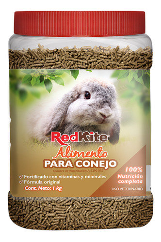 Alimento Balanceado Redkite Para Conejo 1 Kg