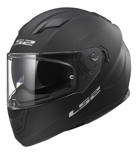 Casco Moto Integral Ls2 320 Stream Evo Negro Mate Pr