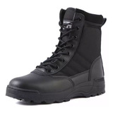 Bota Swat Militar Tactica Caza Trekking Outdoor Coyote-negro